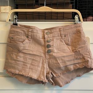 Billabong Buttoned Up Denim Shorts- NWT Sz 26